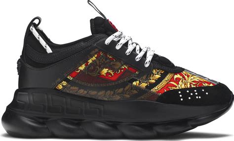 versace chain reaction black multi